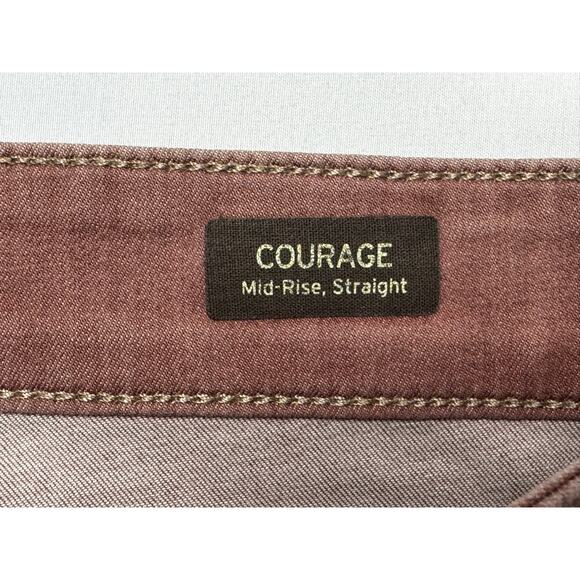 34 Heritage Men's Courage Mid-Rise Straight Pink Jeans - Size 35x34 (35x29) - Picture 5 of 5